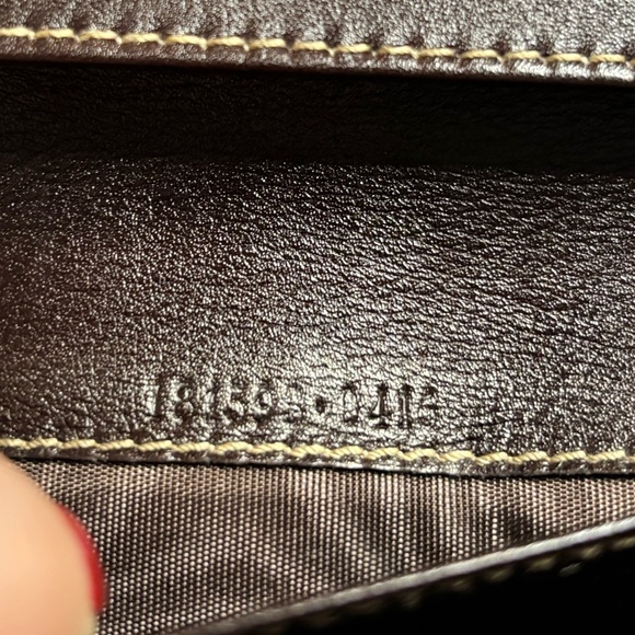 Gucci Britt GG Monogram Continental Wallet Brown Canvas - Picture 7 of 8